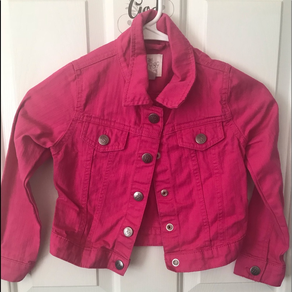 Pink Jean Jacket